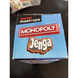 Jenga Game Blocks Mashups Monopoly Jenga Brand New Family Game Night